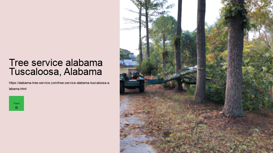 Tree service alabama Tuscaloosa, Alabama